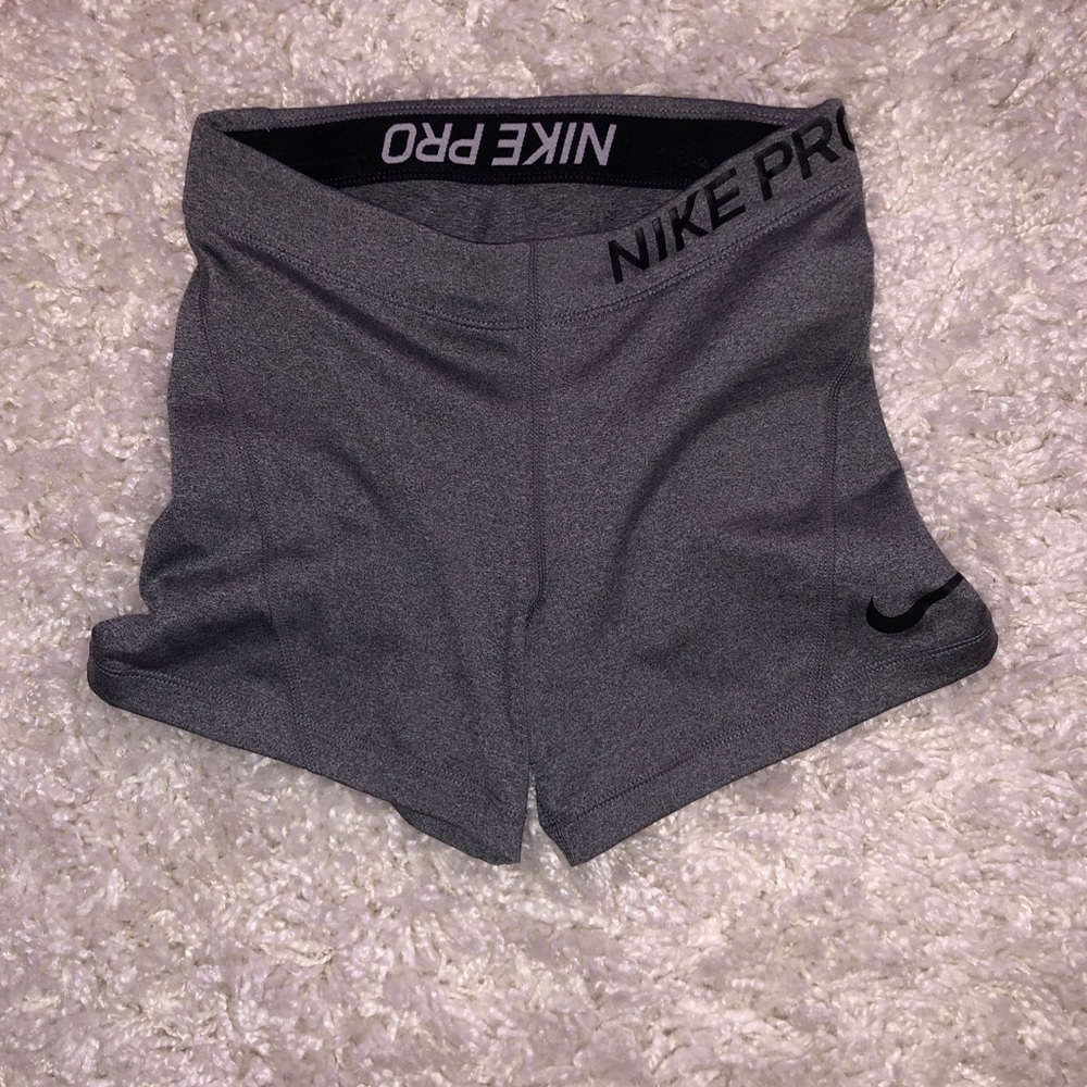 Gray Nike Pros